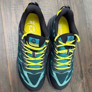 Merrell Moab Speed GTX Gore-Tex Seamoss Black Men 8 Outdoor Hiking Trail J067433